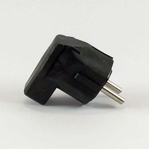 Utikač PVC L crni