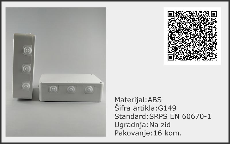 OG razvodna kutija 160x100x48